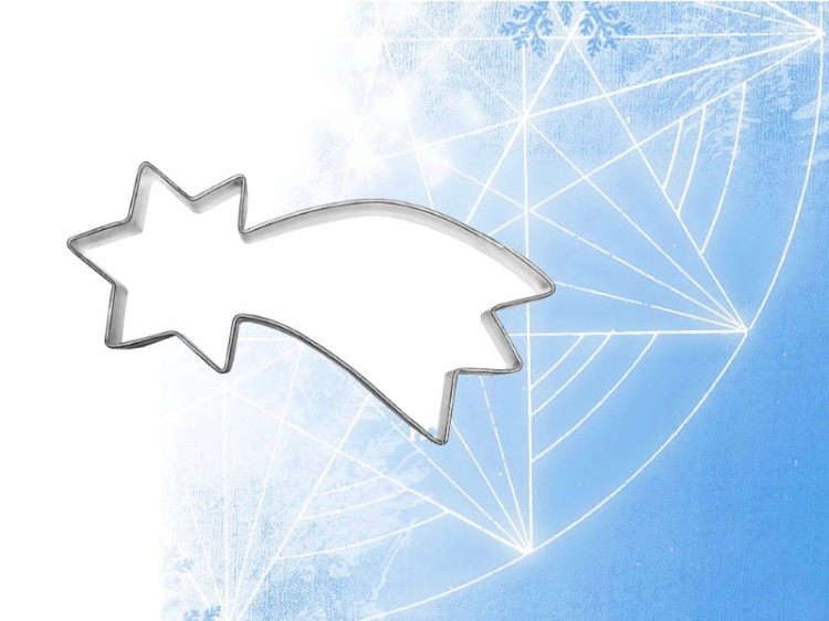 Foremka kometa do wykrawania marcepanu