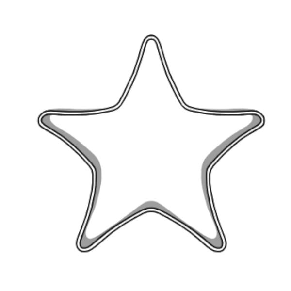 Foremka Gwiazda Szeryfa do wycinania ciastek
