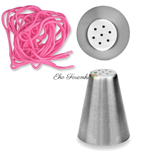 Wzornik i tylka do spaghetti i trawy