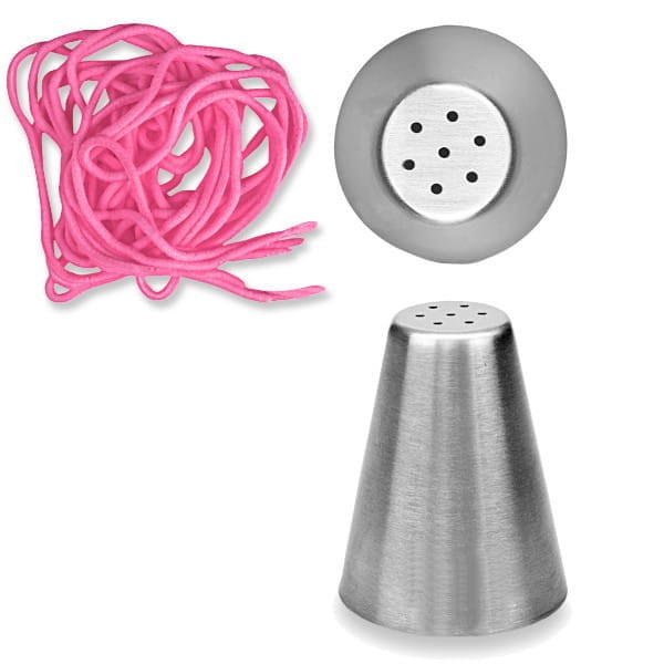 Wzornik i tylka do spaghetti i trawy