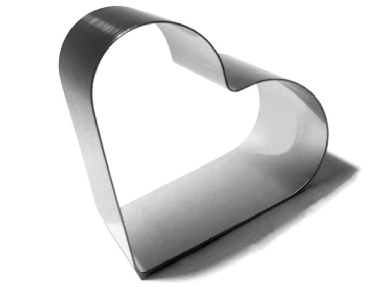 Foremka serce do formowania potraw