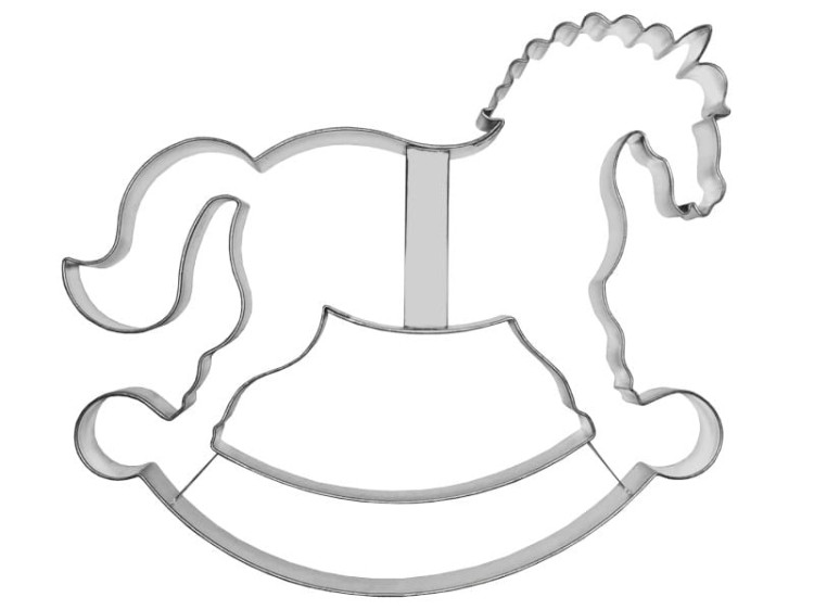 Foremka koń na biegunach do dużych pierników