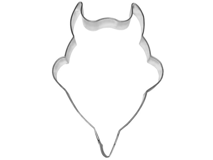 Foremka głowa diabła do wycinania ciastek