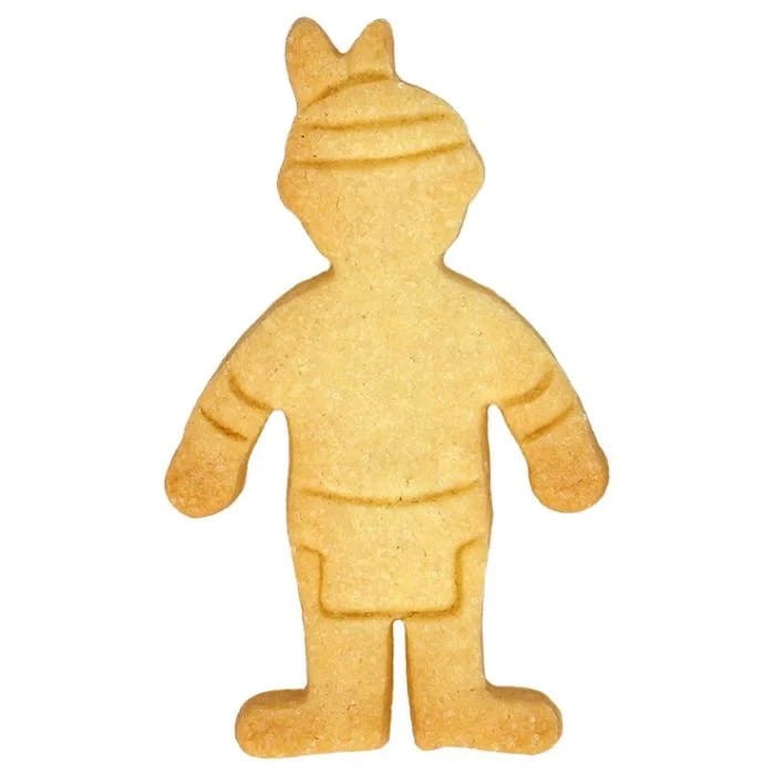 Ciastko wykrojone foremką Indianin