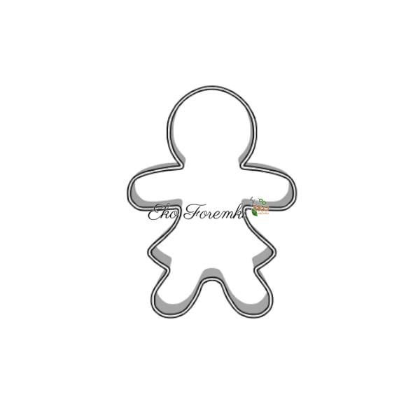 Foremka w kształcie małej dziewczynki w spódnicy