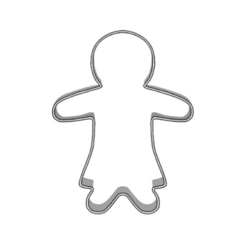 Foremka w kształcie kobiety do wykrawania ciastek