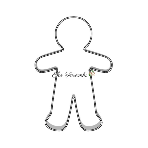 Foremka w kształcie mężczyzny do wykrawania ciastek