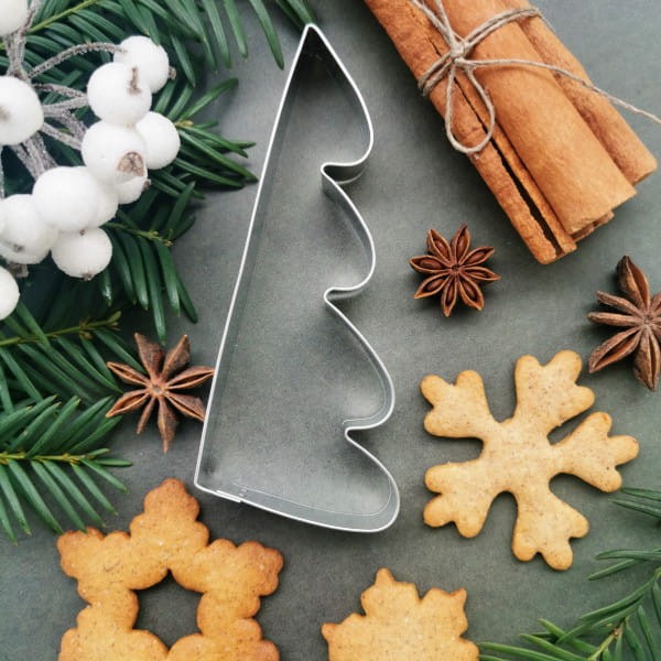 Foremka choinka 3D do składanych ciastek
