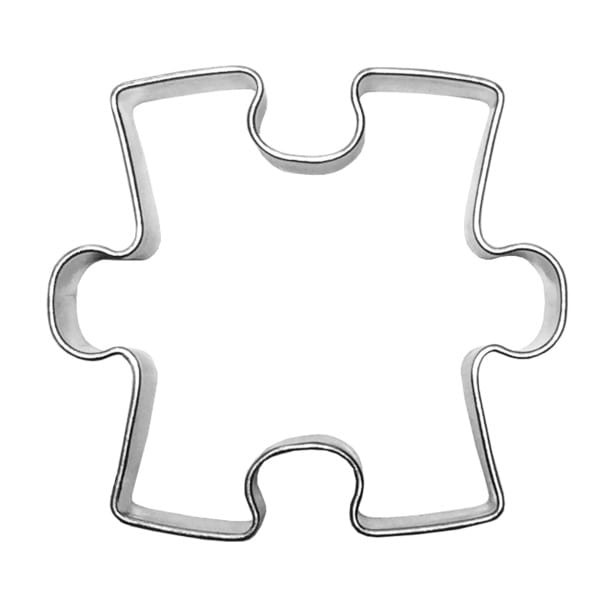 Foremka do ciastek w kształcie puzzla