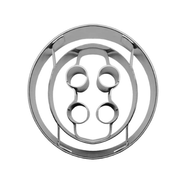 Foremka do ciastek w kształcie guzika