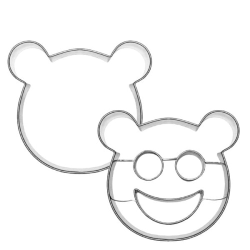 Foremki w kształcie uśmiechniętych głów misia.jpg