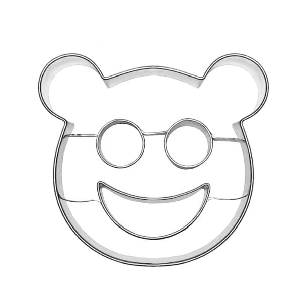 Foremka do ciastek - uśmiechnięta Głowa Misia.jpg