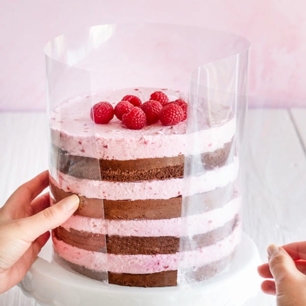 Folia rantowa deserków i ciast 20 cm