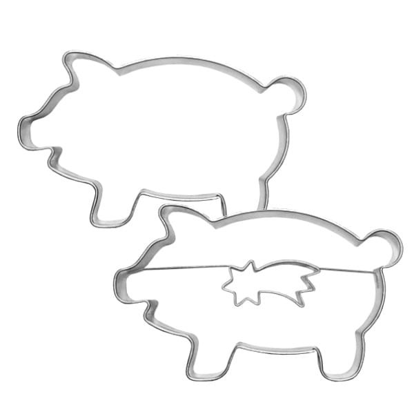 Foremki do ciastek świnki z kometą.jpg