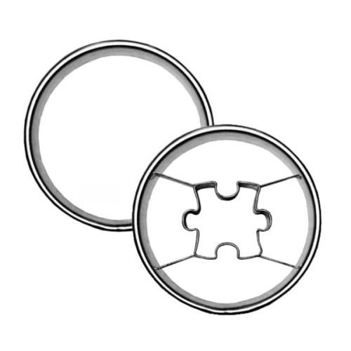 Zestaw foremek Kółeczka z puzzlem
