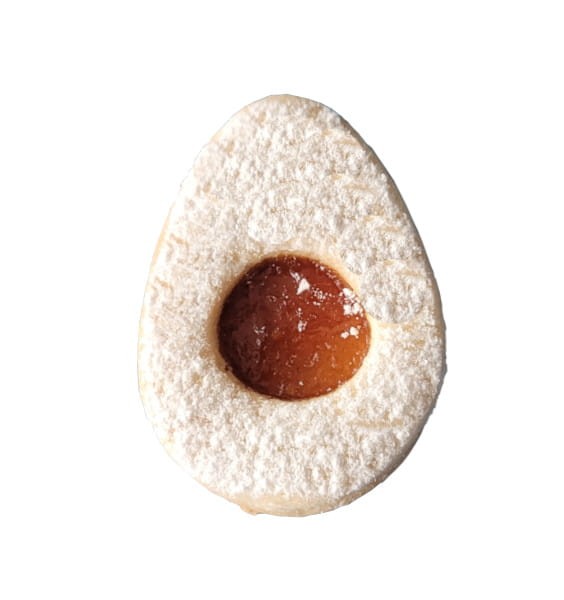 Ciasteczko wykrojone foremką w kształcie jajka.jpg