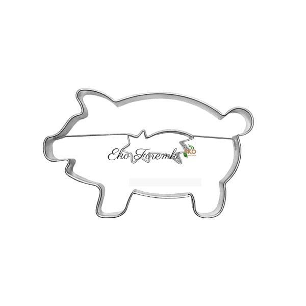 Foremka świnka z kometą do ciastek i pierników.jpg