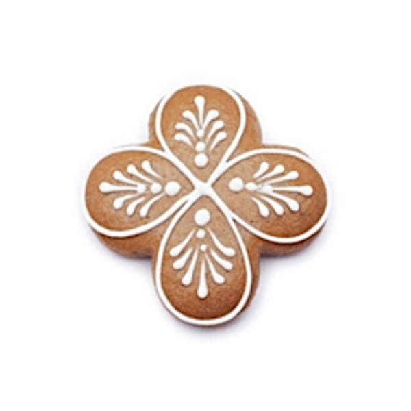 Ciasteczko z foremki czterolistna koniczyna