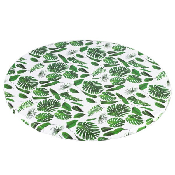 Okrągły podkład pod tort w zielone liście.jpg