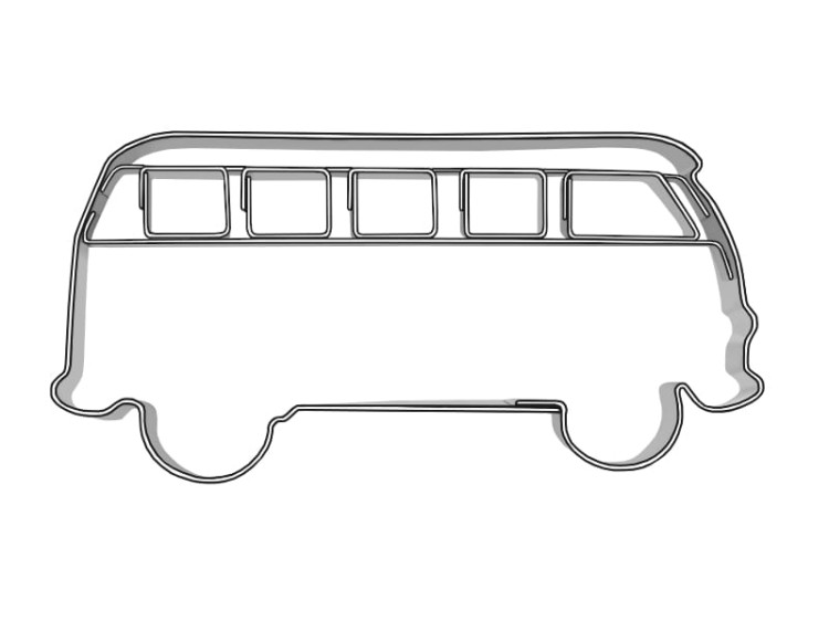 Foremka autobus do wykrawania ciastek