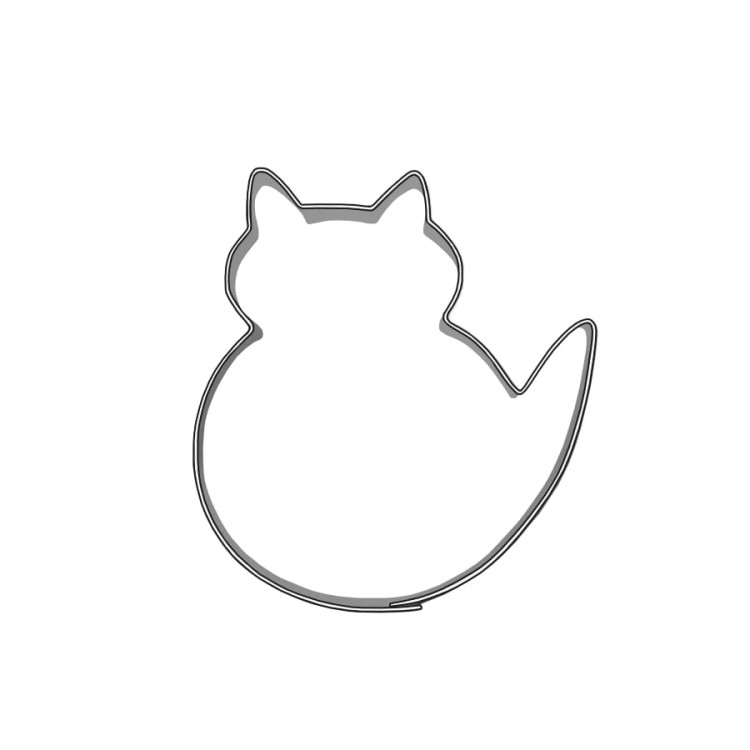 Foremka kotek do wykrawania ciastek.jpg