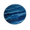 Okrągły podkład pod tort z falami oceanu
