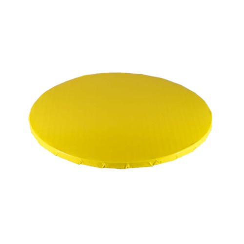 Podkład pod tort w kolorze żółtym