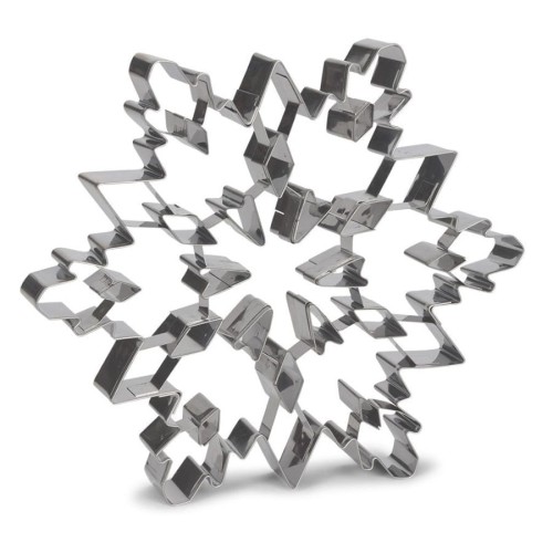 Foremka śnieżynka do ażurowych pierników