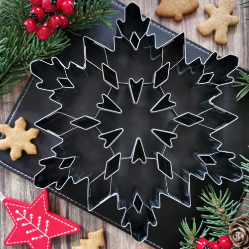 Foremka w kształcie śnieżynki