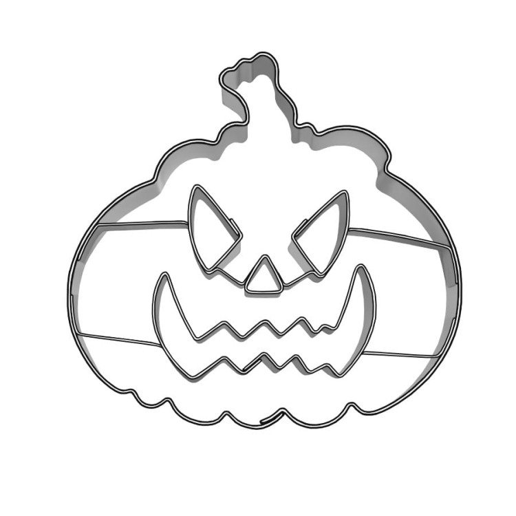 foremka straszna dynia do ciastek na Halloween