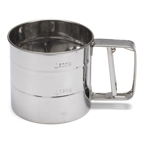 Nierdzewny przesiewacz do mąki firmy Patisse