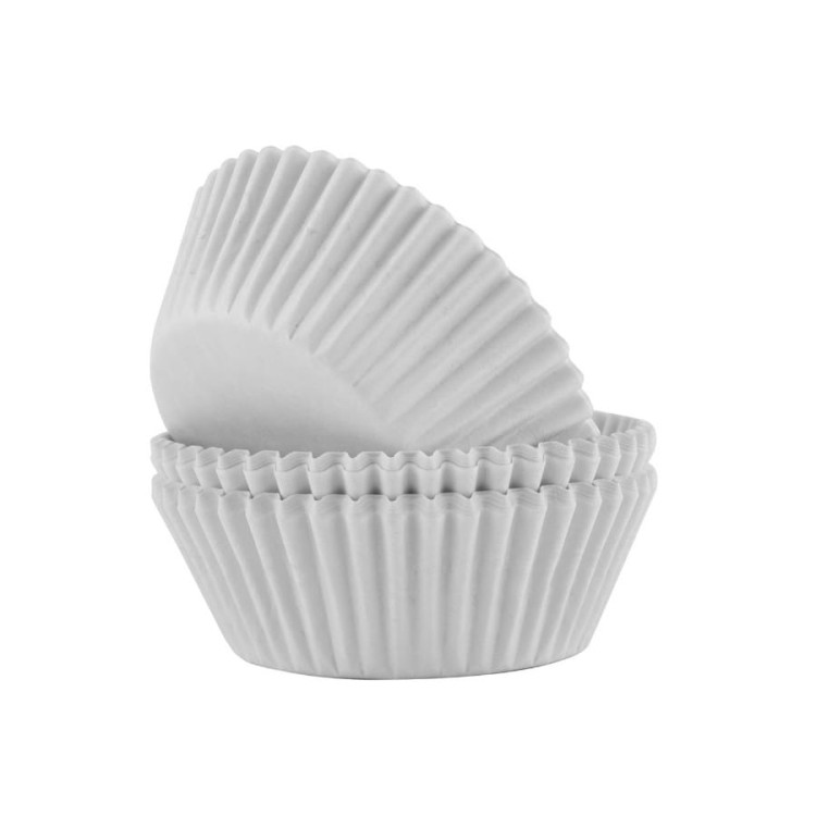 Białe papilotki do pieczenia muffinek