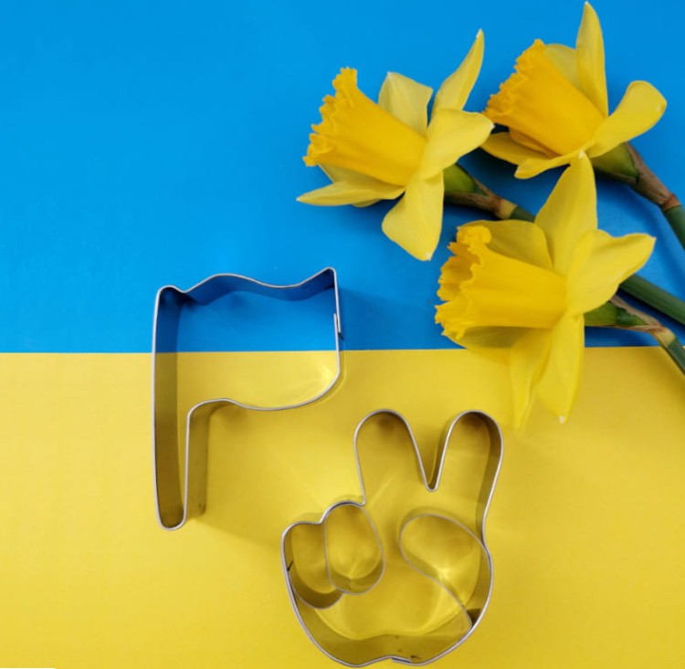 Foremka do ciastek w kształcie flagi