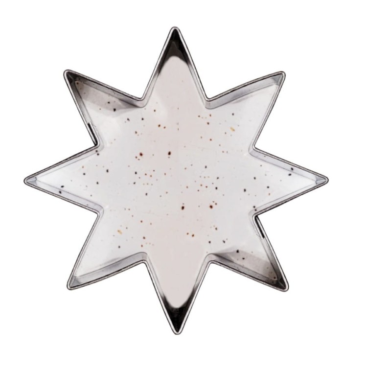 Foremka gwiazdka do dekoracji masą cukrową