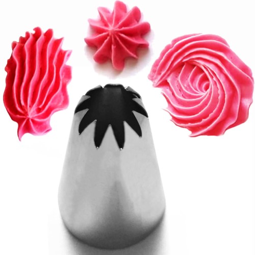 Tylka cukiernicza 10 mm i wzornik z kremu