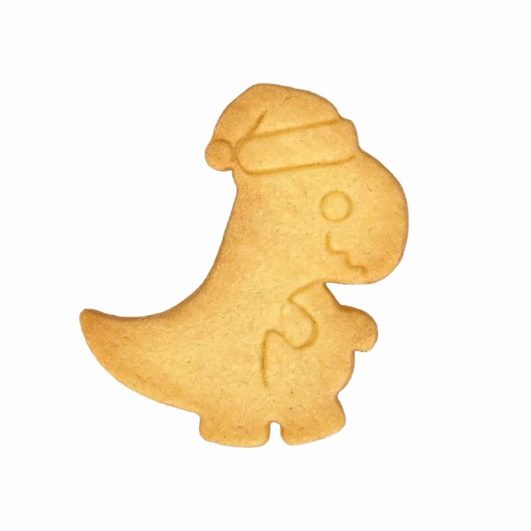 Ciasteczko wykrojone foremką dinozaur