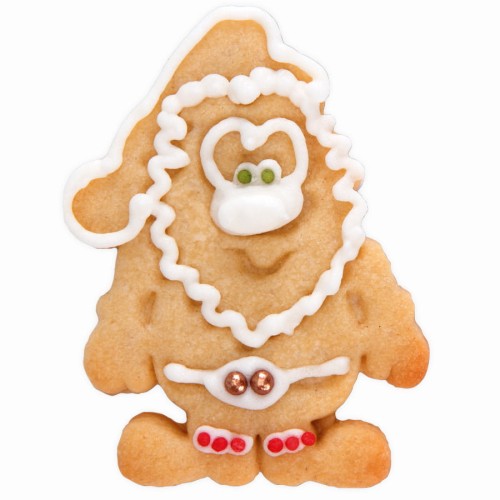 Ciasteczko z foremki Mikołaj