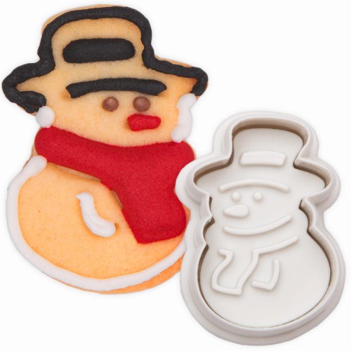 Foremka i ciasteczko bałwanek