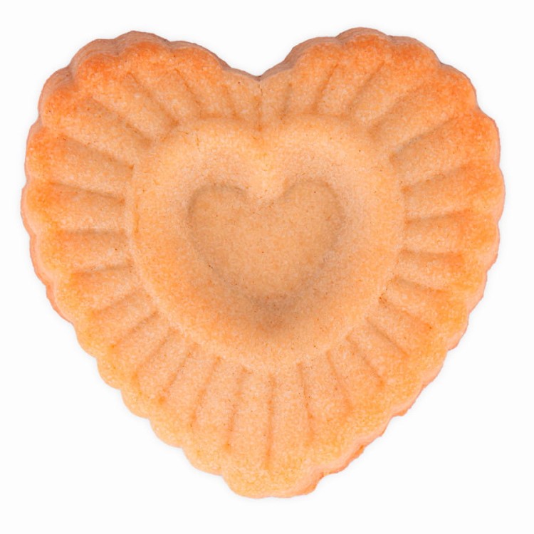 Ciasteczko wykrojone foremką serce