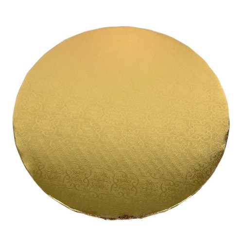 Podkład pod tort w kolorze złotym
