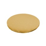 Gruby podkład złoty pod tort 25 cm