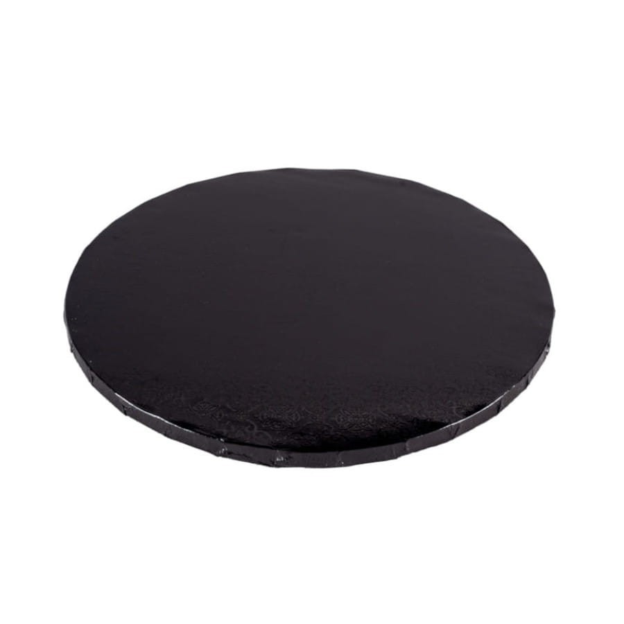 Czarny podkład pod tort 28 cm