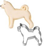 Foremka i ciasteczko w kształcie psa Husky
