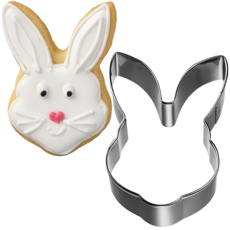 Foremka i ciasteczko głowa zająca