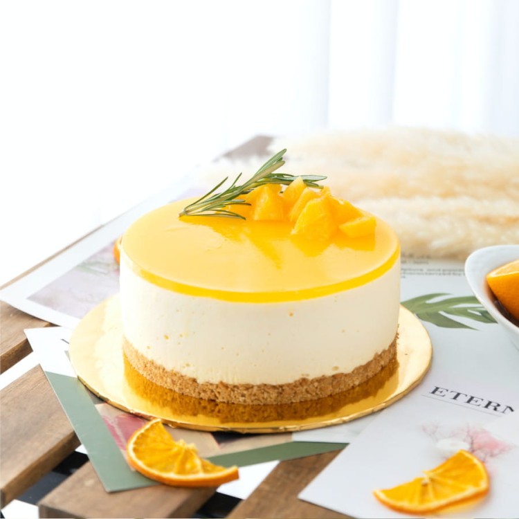 Okrągły złoty podkład pod tort 25 cm