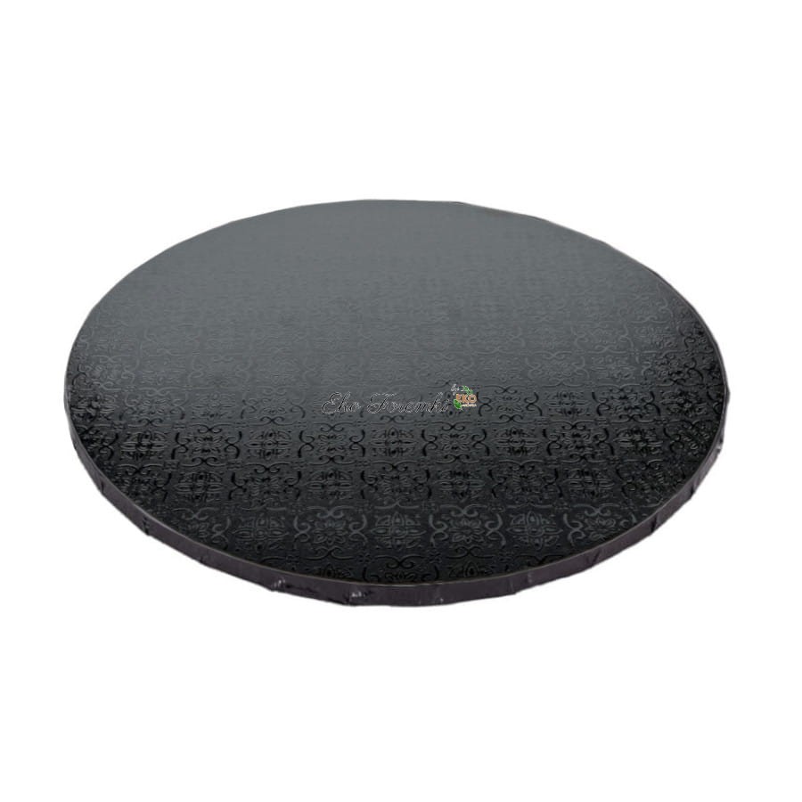 Czarny podkład pod torty i ciasta 30 cm