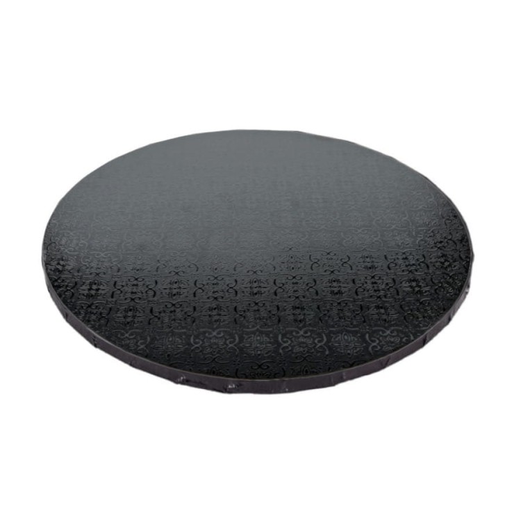 Czarny podkład pod torty i ciasta 30 cm