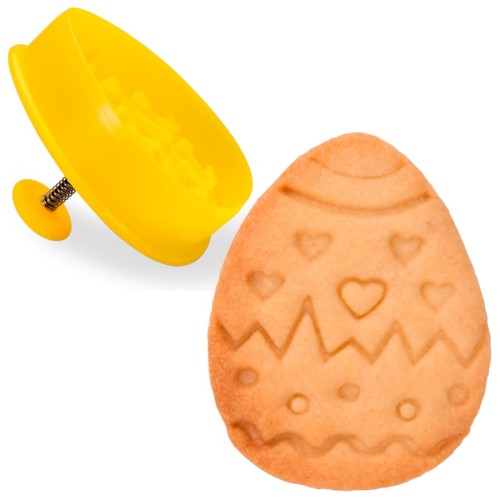 Ciasteczko i foremka w kształcie pisanki