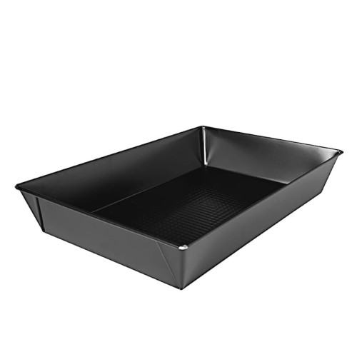 Blacha do pieczenia w kolorze czarnym z powłoką "non-stick"