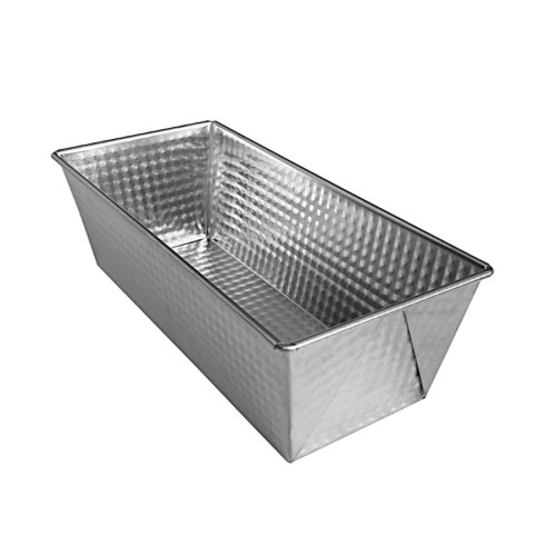 Wysoka srebrna forma do pieczenia chleba, ciast i pasztetu 25x12 cm